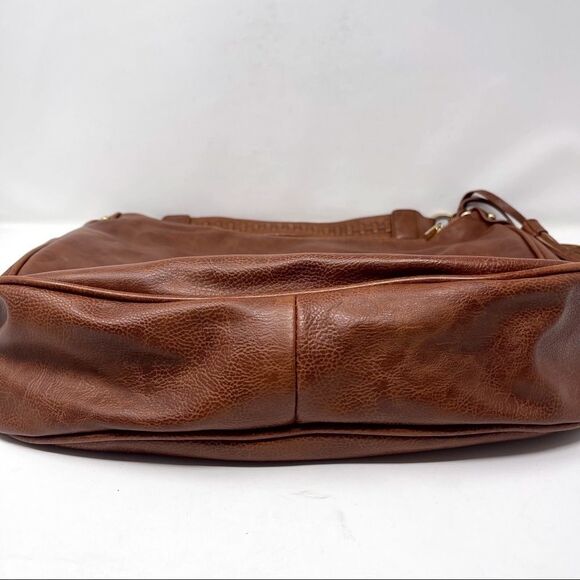 Boho Shoulder Bag, Brown - Picture 9 of 14